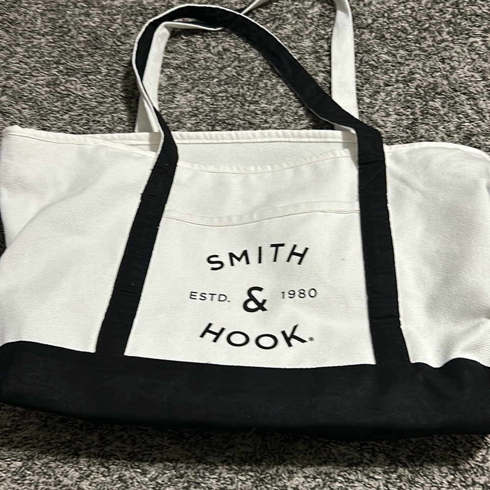 Smith and hook brand new canvas tote giftable